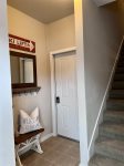 First floor entry way with garage access